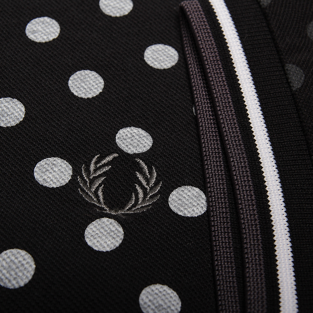 Рубашка поло Fred perry Polka Dot Pique Shirt (M5392-102)  - цена, описание, фото 2